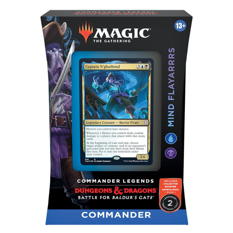 Commander Legends: Battle for Baldur's Gate (CLB) - Mind Flayarrrs Commander Deck