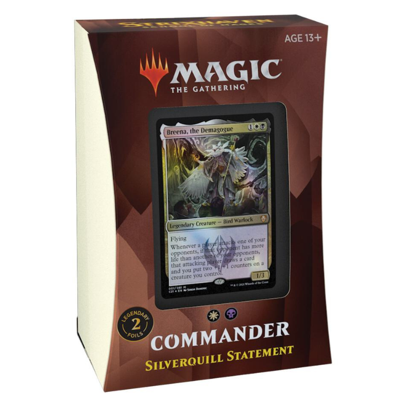 Commander 2021 (C21) Deck - Silverquill Statement