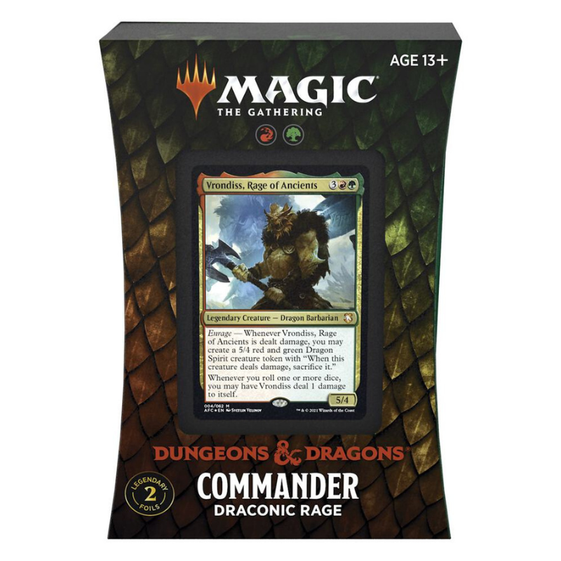 Adventures in the Forgotten Realms (AFC) - Draconic Rage Commander Deck