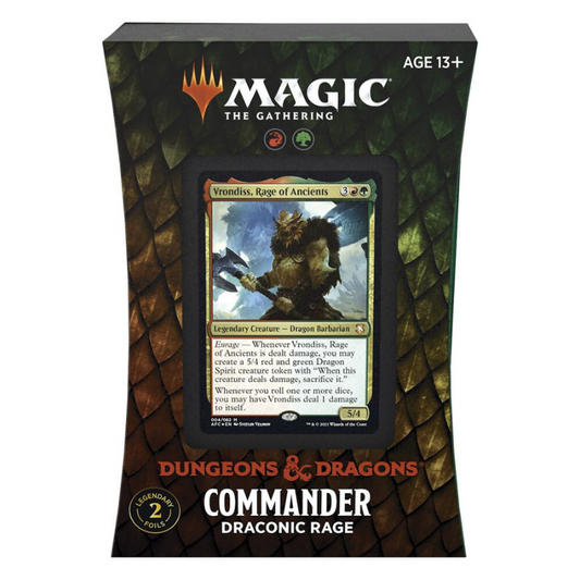 Adventures in the Forgotten Realms (AFC) - Draconic Rage Commander Deck