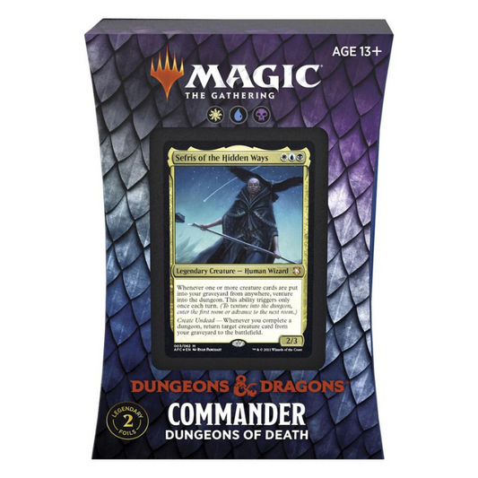Adventures in the Forgotten Realms (AFC) - Dungeons of Death Commander Deck