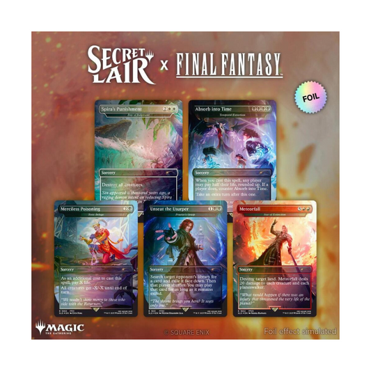 Secret Lair x FINAL FANTASY: Game Over - Rainbow Foil Edition